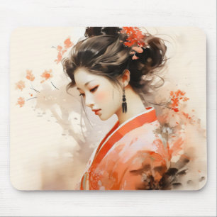 Geisha Orange Bläck Musmatta