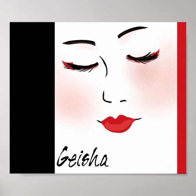 Geisha Poster (Framsidan)