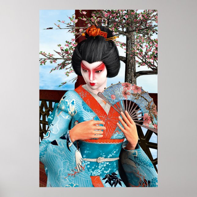 Geisha Poster (Framsidan)