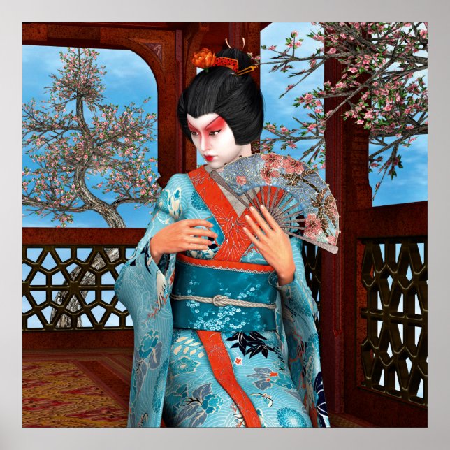 Geisha Poster (Framsidan)