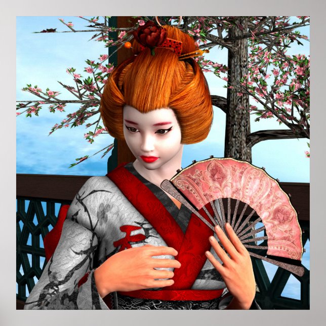 Geisha Poster (Framsidan)