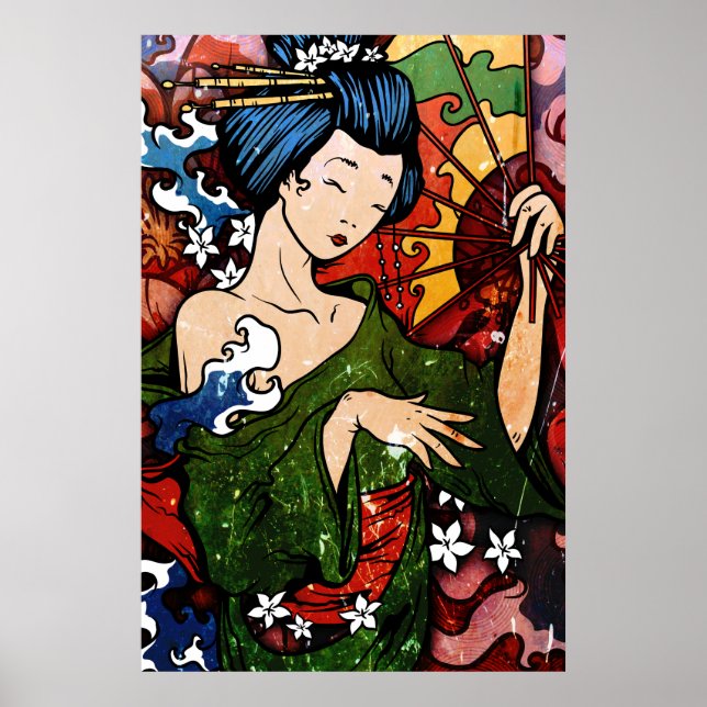 Geisha Poster (Framsidan)