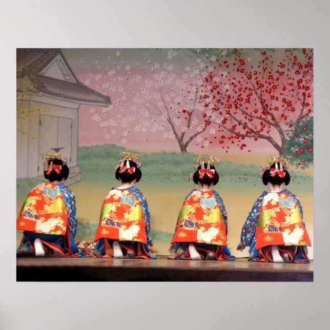 Geisha Row Poster (Framsidan)