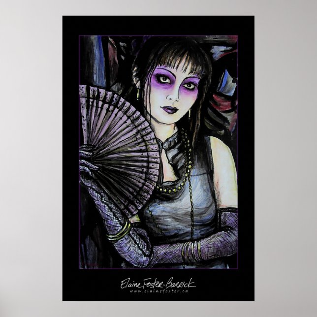 Geisha - Skriv ut Poster (Framsidan)