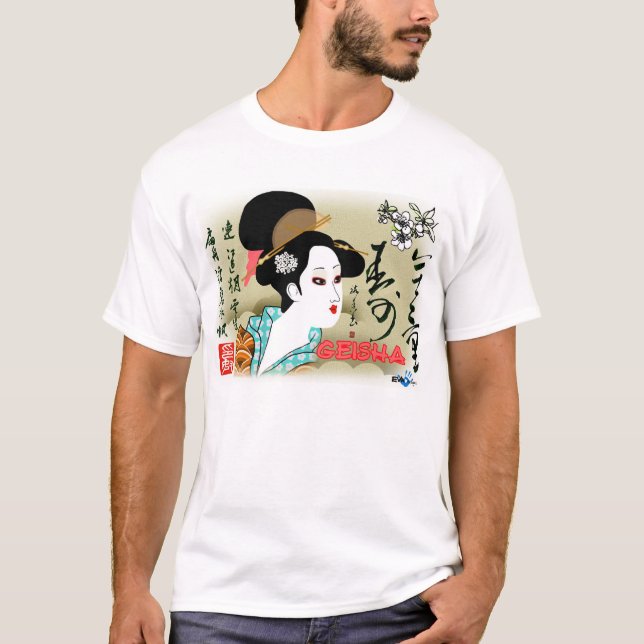 Geisha T Shirt (Framsida)