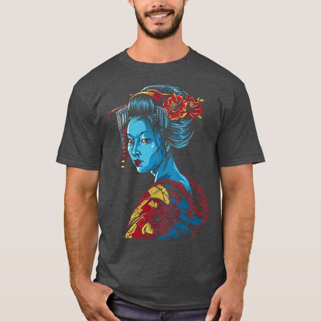 Geisha T Shirt (Framsida)