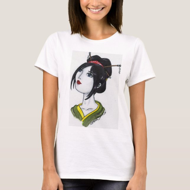 geisha t-shirt (Framsida)