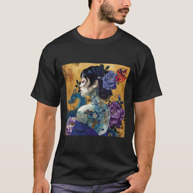 Geisha T Shirt (Framsida)
