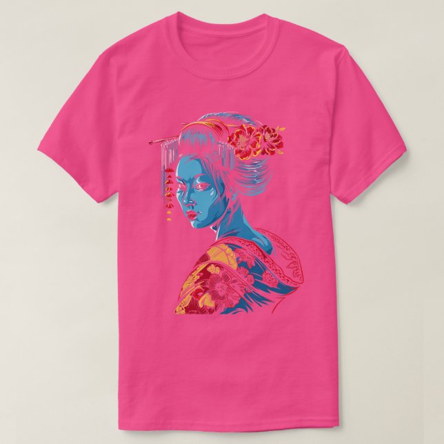 Geisha T Shirt (Design framsida)