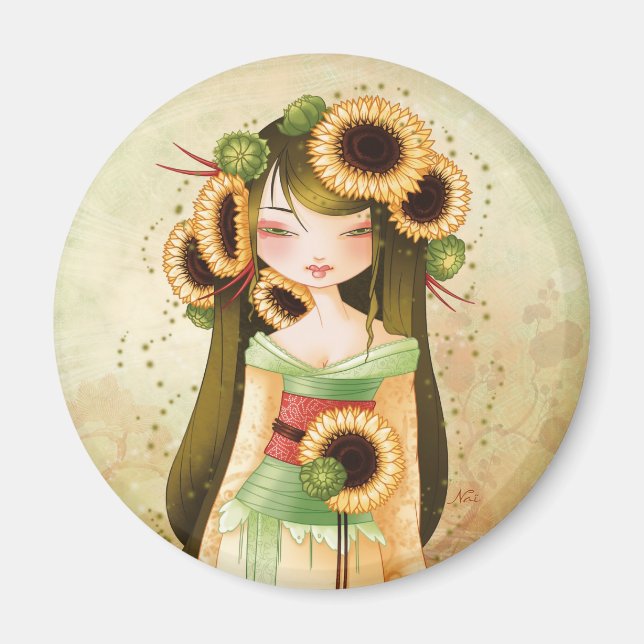 Geisha Trounesol Magnet (Framsidan)