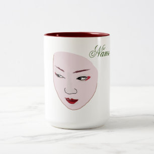 Geisha Två-Tonad Mugg
