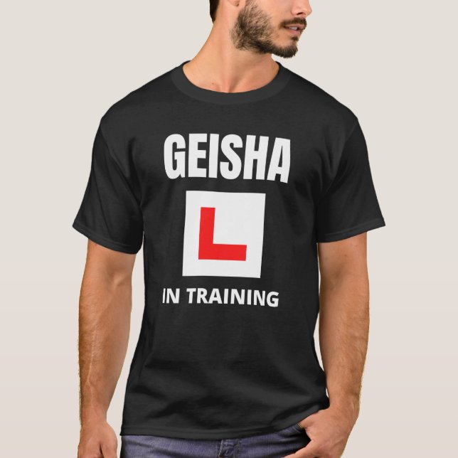 Geisha under utbildning t shirt (Framsida)