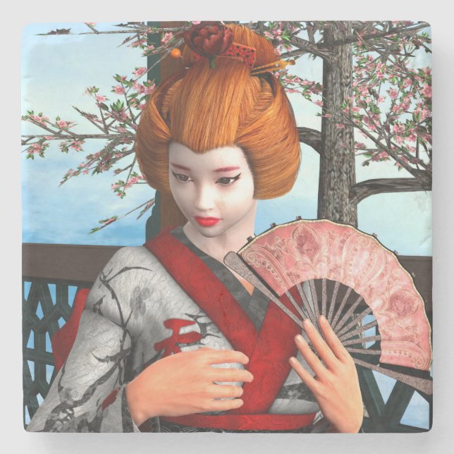 Geisha Underlägg Sten (Framsidan)