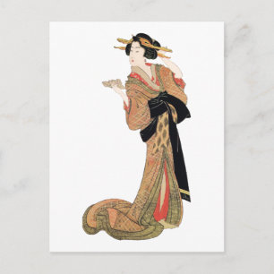 Geisha Vykort
