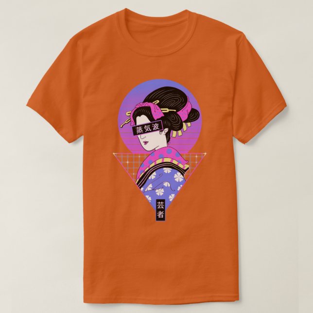 Geisha Wave T Shirt (Design framsida)