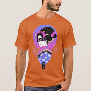 Geisha Wave T Shirt
