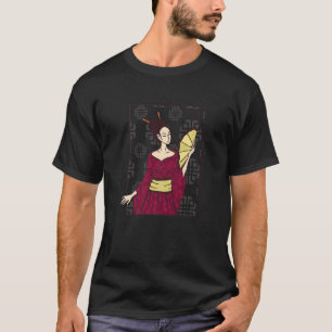 Geisha Woman Japanskt vackert Smart T Shirt