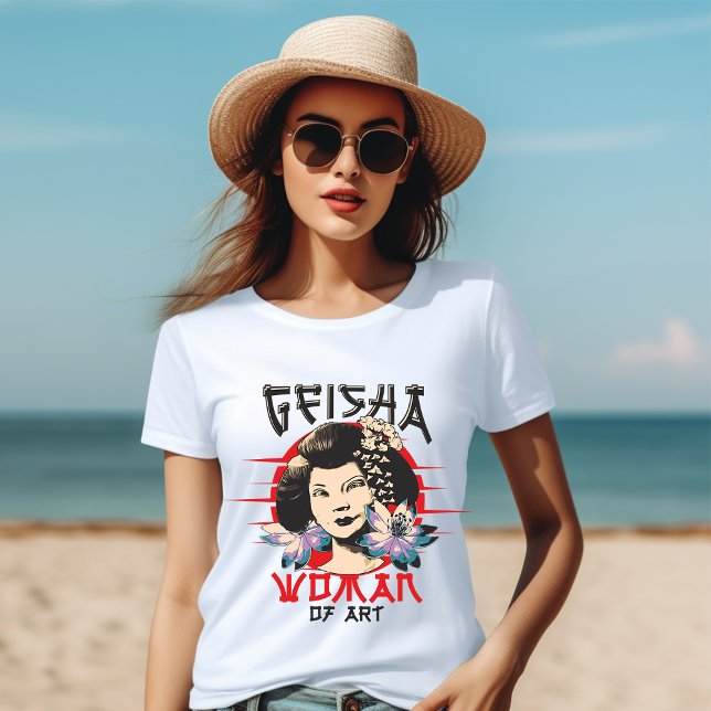 GEISHA Woman of Art T-Shirt (Skapare uppladdad)