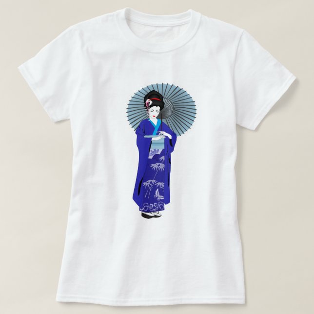 Geishaflicka Tee (Design framsida)
