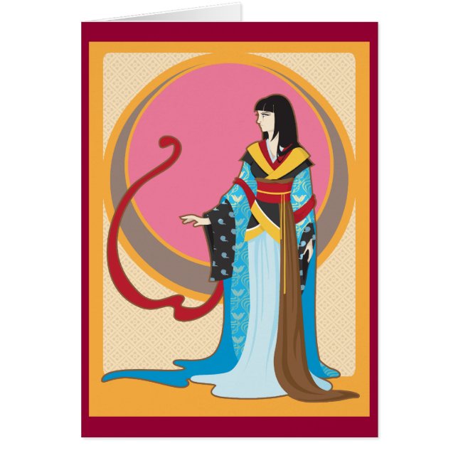 Geishafusion Hälsningskort (Framsidan)