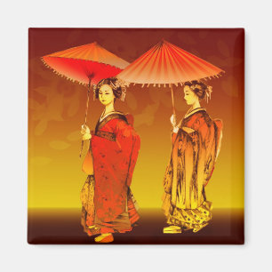 Geishasparasoles Magnet