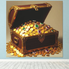 Geisterschiff der Piraten   Canvastryck