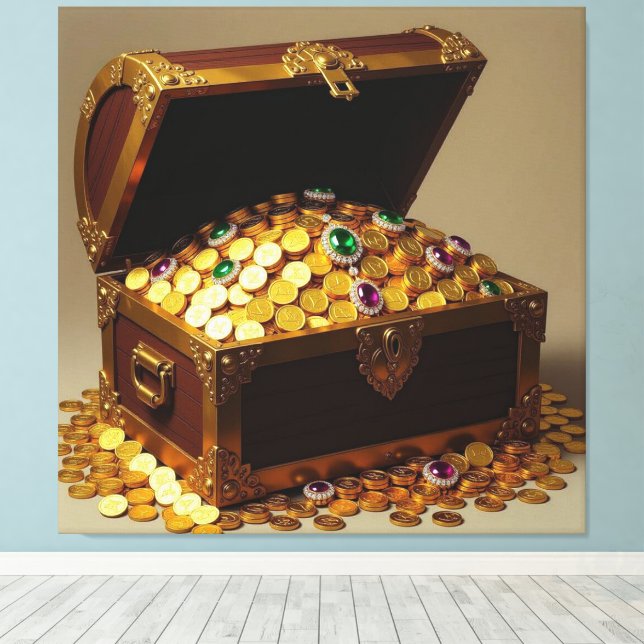 Geisterschiff der Piraten   Canvastryck (Insitu (trägolv))