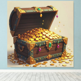 Geisterschiff der Piraten   Canvastryck