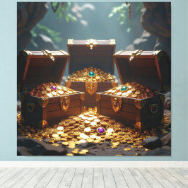 Geisterschiff der Piraten   Canvastryck