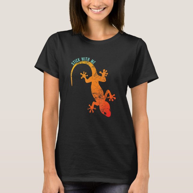 Gekko Gekko "Stick with me" T Shirt (Framsida)