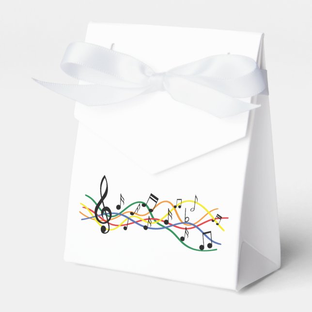 Gekleurde muziek balken. Liefde voor muziek. Presentaskar (Framsidan Sidan)