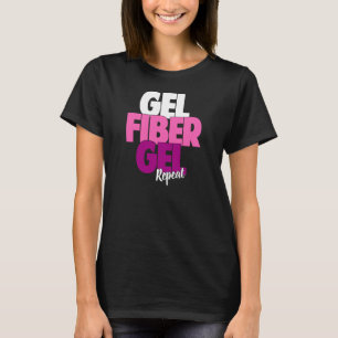 Gel fiber, Gel, repetition - fiber 3D piskar Tee Shirt