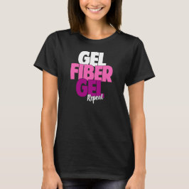 Gel, Fiber, Gel, Upprepa - 3D-fiberstreck Tröja