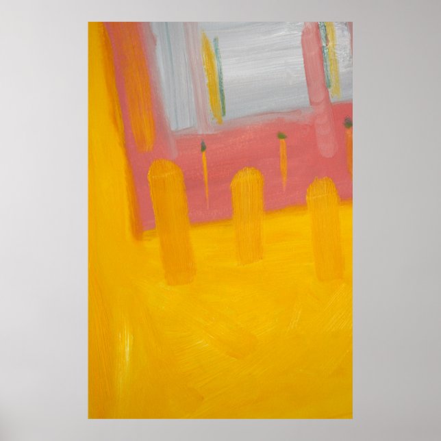 Gel Fine Art Poster Skriv ut (Framsidan)