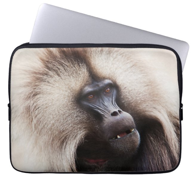 Gelada Baboon, Etiopien Laptop Fodral (Framsidan)
