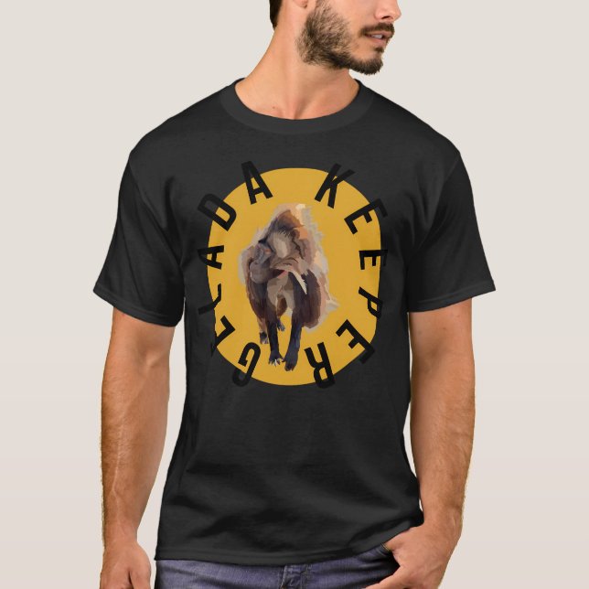 Gelada Keeper T Shirt (Framsida)