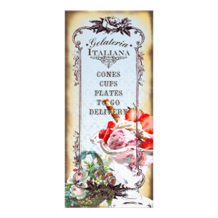 Gelateria Italiana 4 - Post-/Rackcard Reklamkort