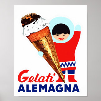 GELATI ALEMAGNA 2 POSTER