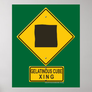 Gelatinous kub XING Poster