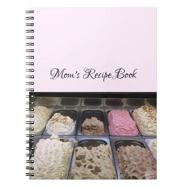 Gelato Mors Recept Anteckningsbok (Framsidan)