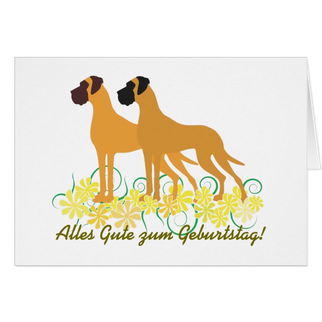 Gelbe Doggen Karte OBS Kort (Framsidan Horizontal)