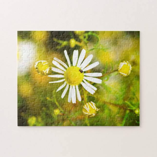Gelber Blütentraum Pussel (Horisontell)