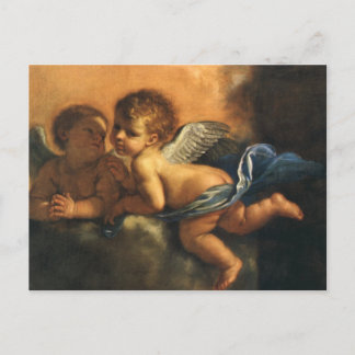 Geldetaljer, Patron Saints of Modena av Guercino Vykort