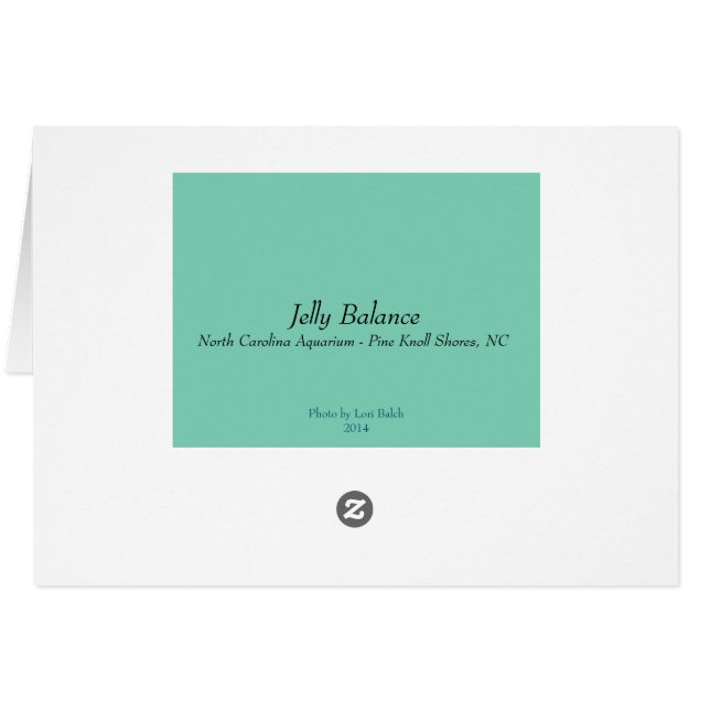 Gelé balanserar OBS kort (Baksidan Horizontal)