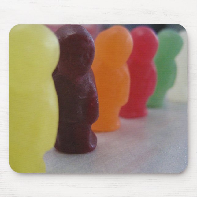 Gelébebis på parad musmatta (Framsidan)