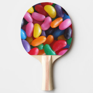 Gelébönapingen Pong paddlar Pingisracket