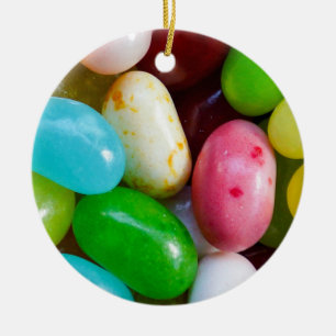 Gelébönaprydnad Julgransprydnad Keramik