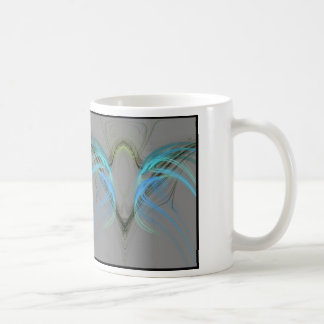geléfiskfractal kaffemugg