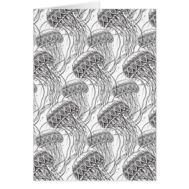 Geléfiskklotter Hälsningskort (Framsidan)