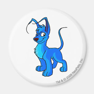 Gelert blått magnet